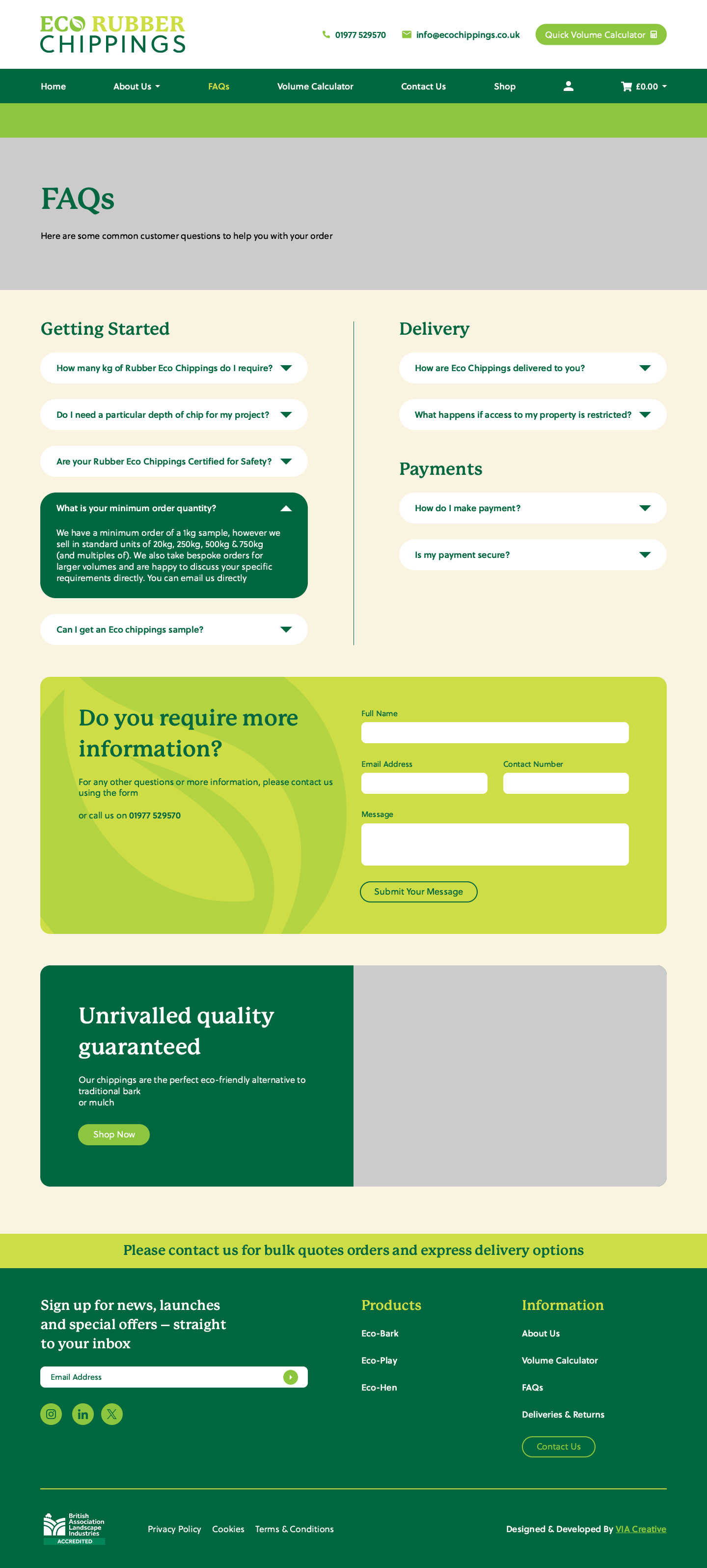 Eco Chippings Ecommerce Website Case Study wireframe